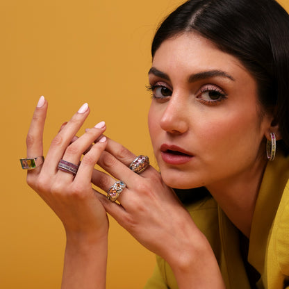 Colorful Harmony Ring