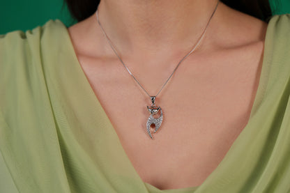 Sparkling Cat Pendant