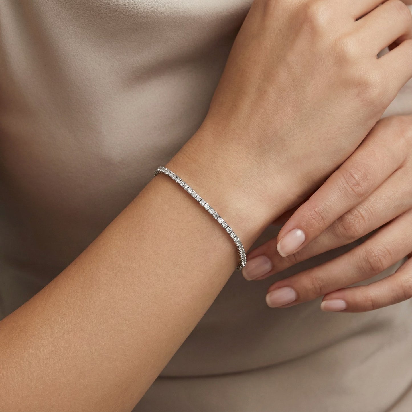 Classic Tennis Bracelet - 2 mm