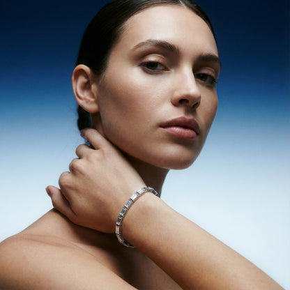 Elegant Baguette Stone Tennis Bracelet