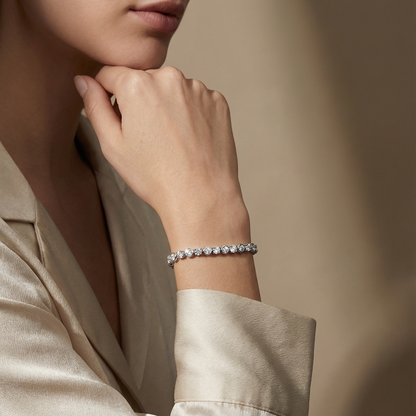 Round Bezel Bracelet