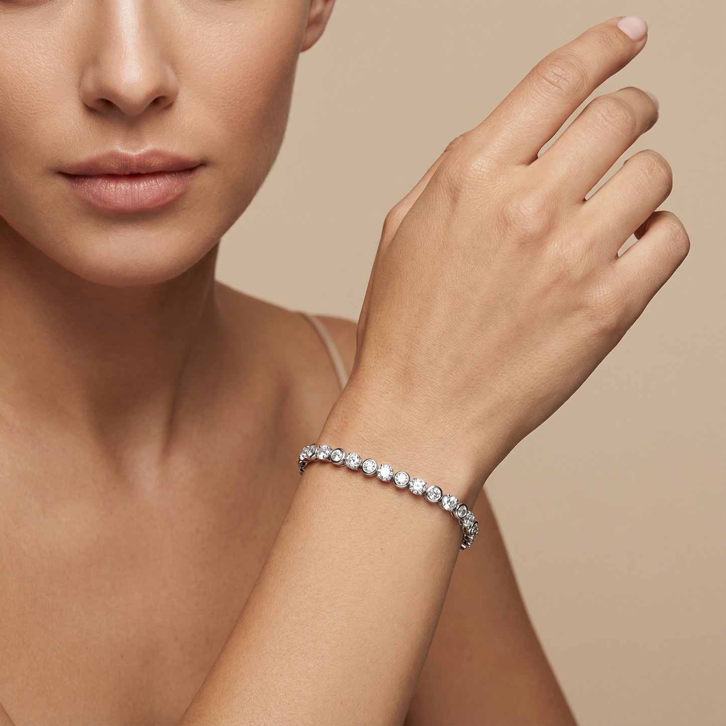 Round Bezel Bracelet