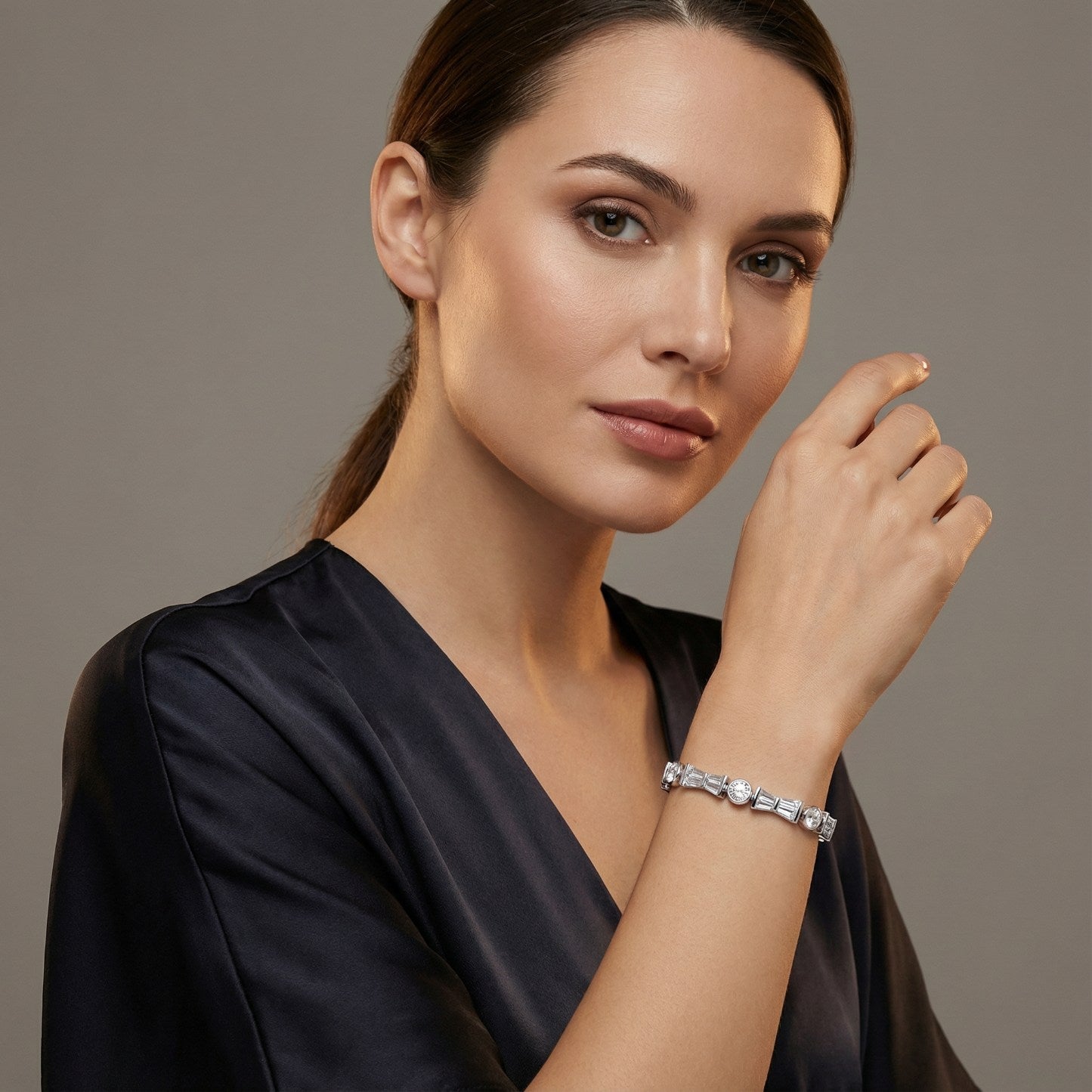 Radiant Bow Tennis Bracelet