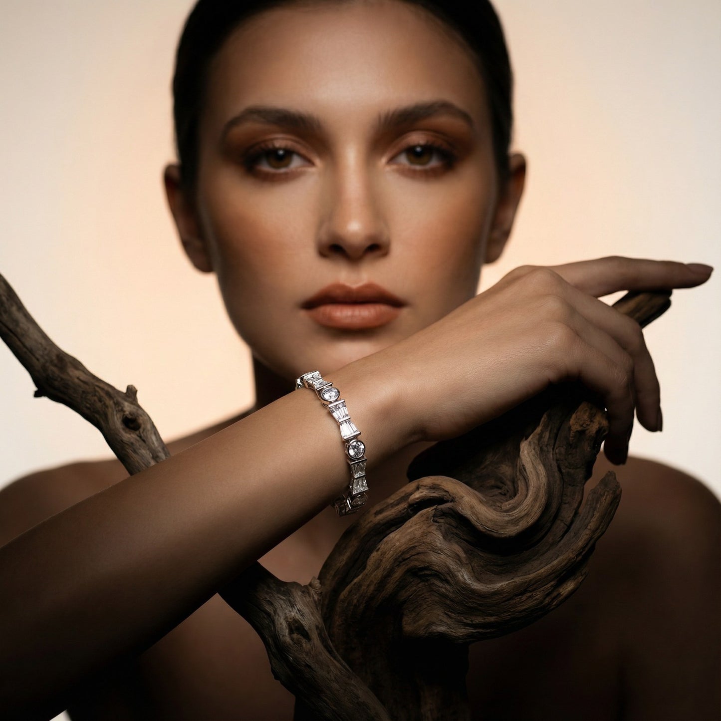 Radiant Bow Tennis Bracelet