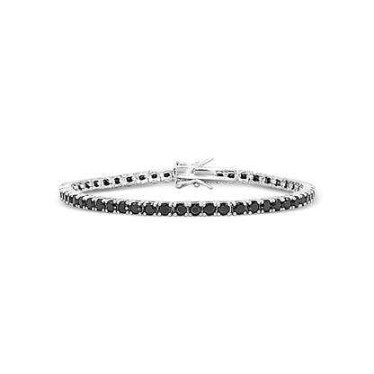Black & White Tennis - 2 mm