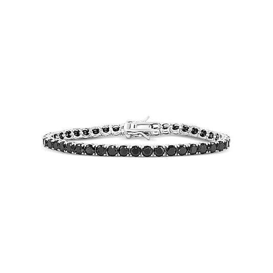 Black & White Tennis - 4 mm