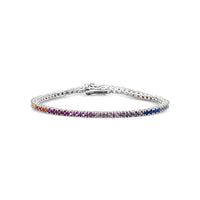 Rainbow Tennis Bracelet - 2 mm image