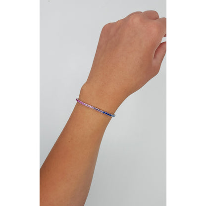 Rainbow Tennis Bracelet - 2 mm