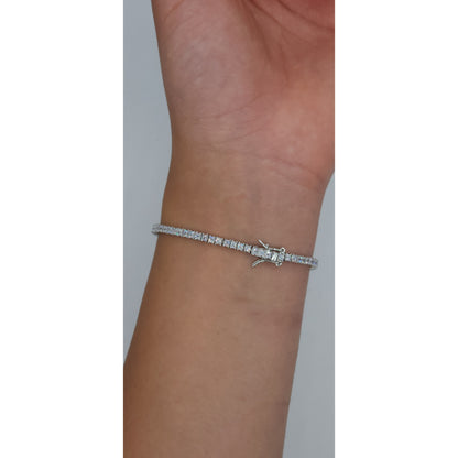 Griffe Tennis Bracelet - 2 mm
