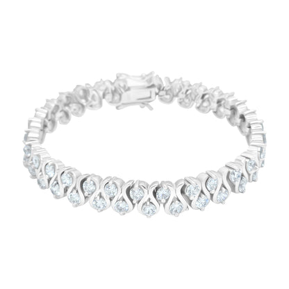 Wavy Tennis Bracelet