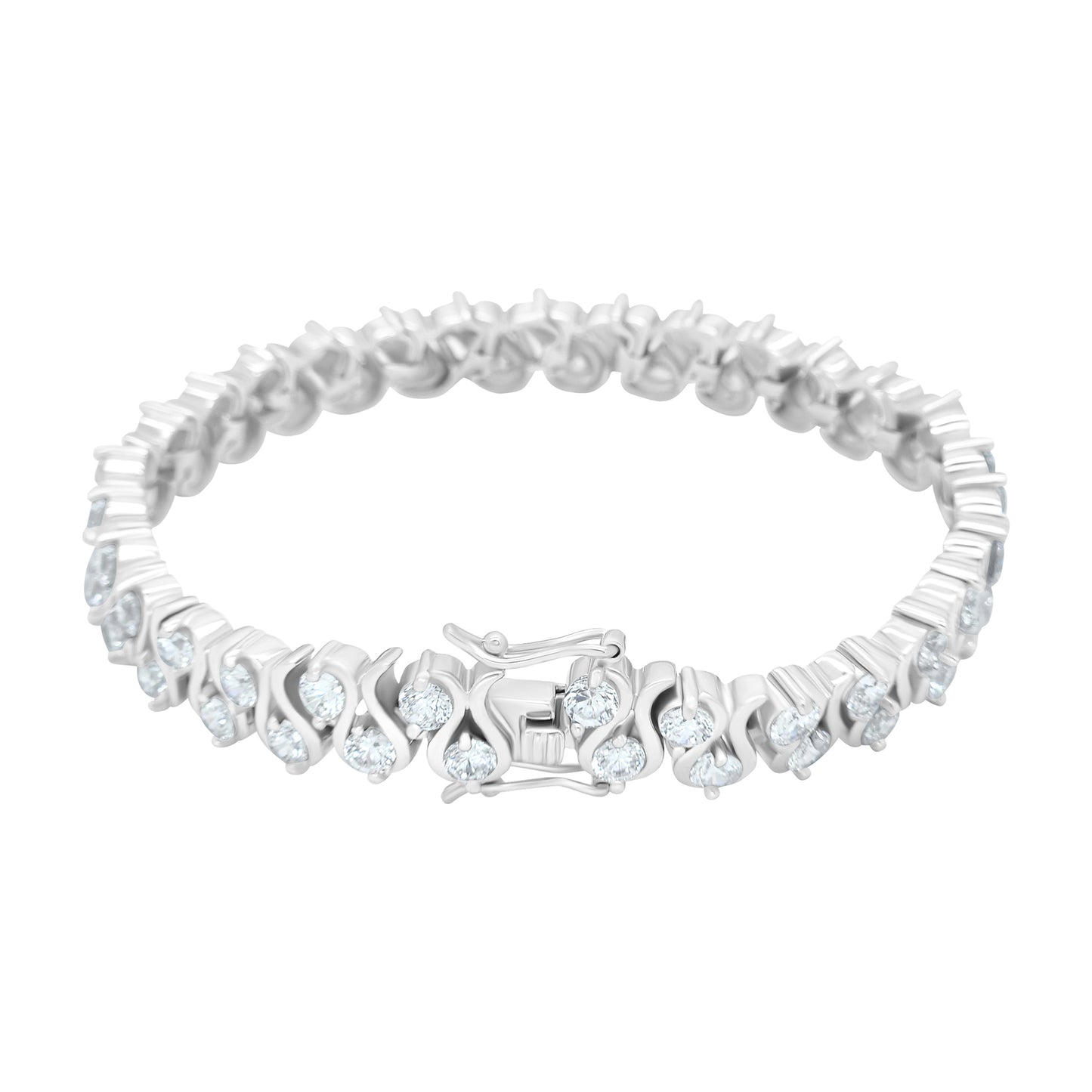 Wavy Tennis Bracelet