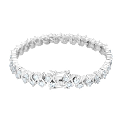 Wavy Tennis Bracelet