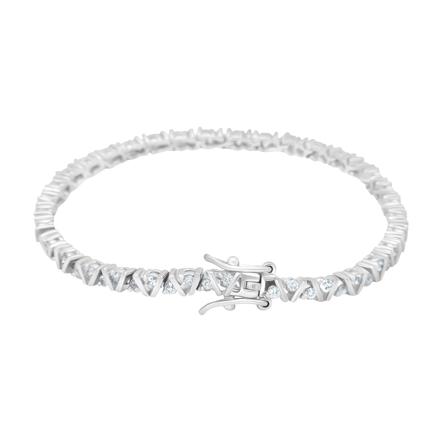 V Tennis Bracelet