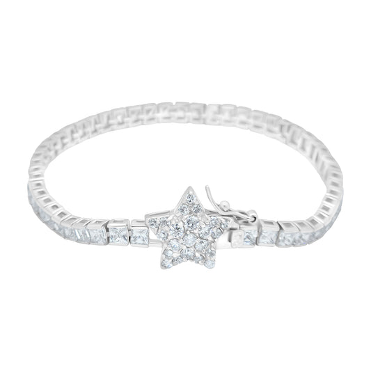 Sparkling Star Tennis Bracelet