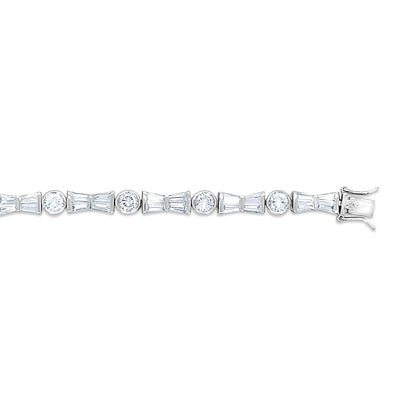 Radiant Bow Tennis Bracelet