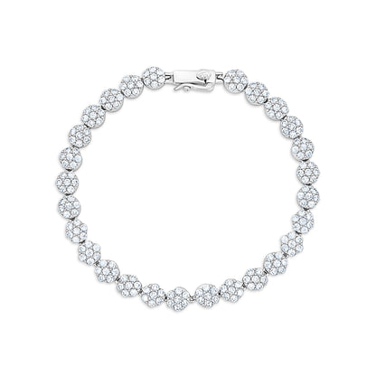 Radiant Circle Tennis Bracelet