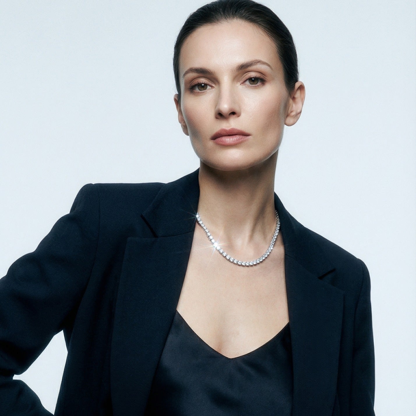 Classic Tennis Necklace 4 mm