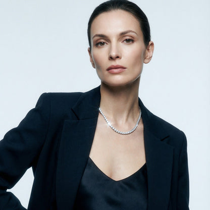 Classic Tennis Necklace 4 mm