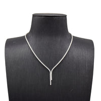Degraded Drop Tennis Necklace image