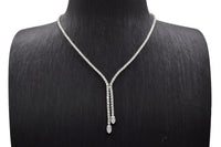 Double Drop Tennis Necklace image