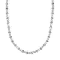 Segmented Tennis Necklace image