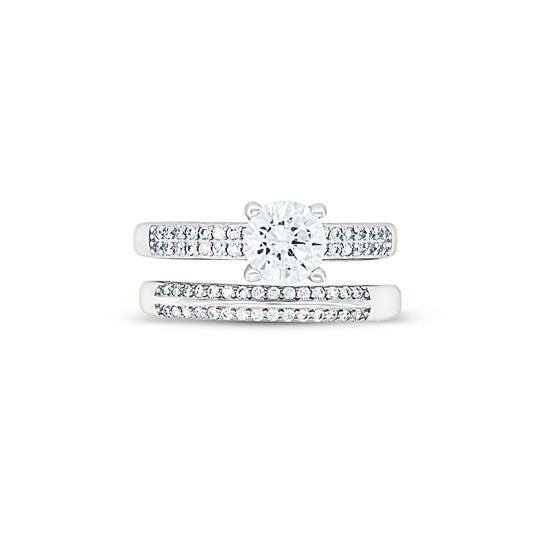 Radiant Elegance Duo Ring