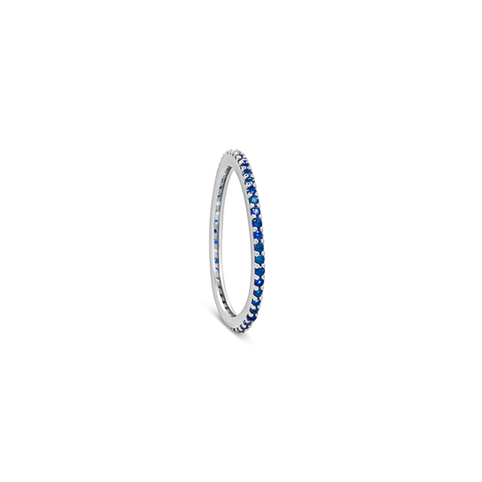 Blue Stackable Ring