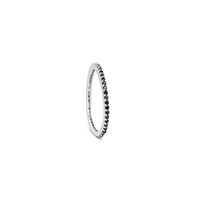 Black Stackable Ring image