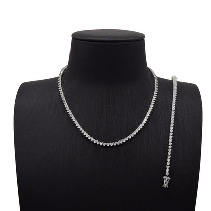 Heart-Stone Tennis Set - 3 mm