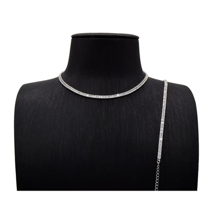 Tennis Choker Baguette Set