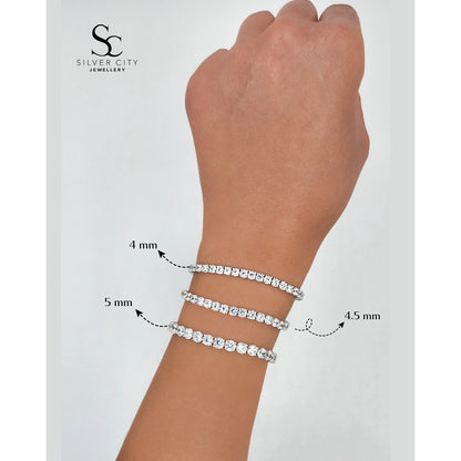Classic Tennis Bracelet - 4.5 mm