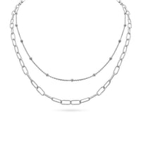 Double Link Chain Necklace image