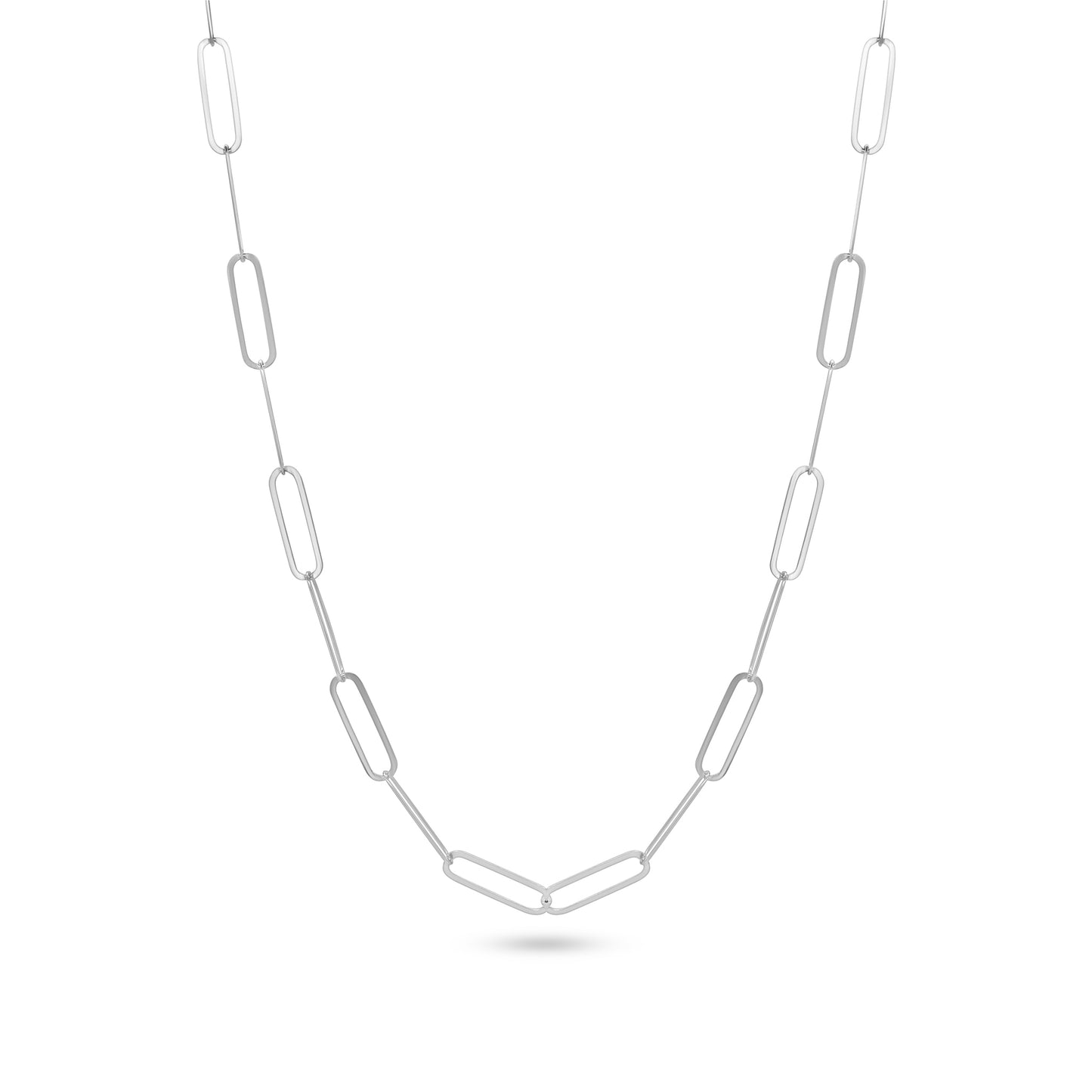 Paperclip Chain Necklace | 5 mm