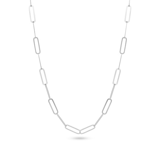 Paperclip Chain Necklace | 5 mm