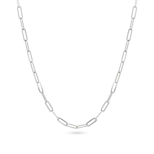 Paperclip Chain Necklace | 4 mm