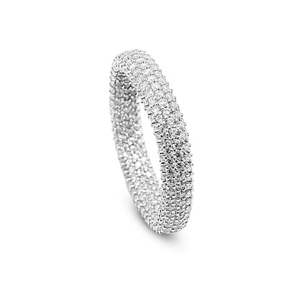 Square Pave Ring