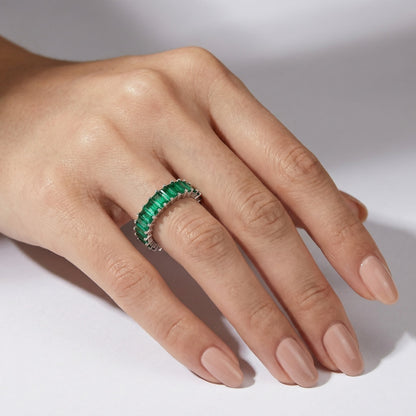 Emerald Eternity Band
