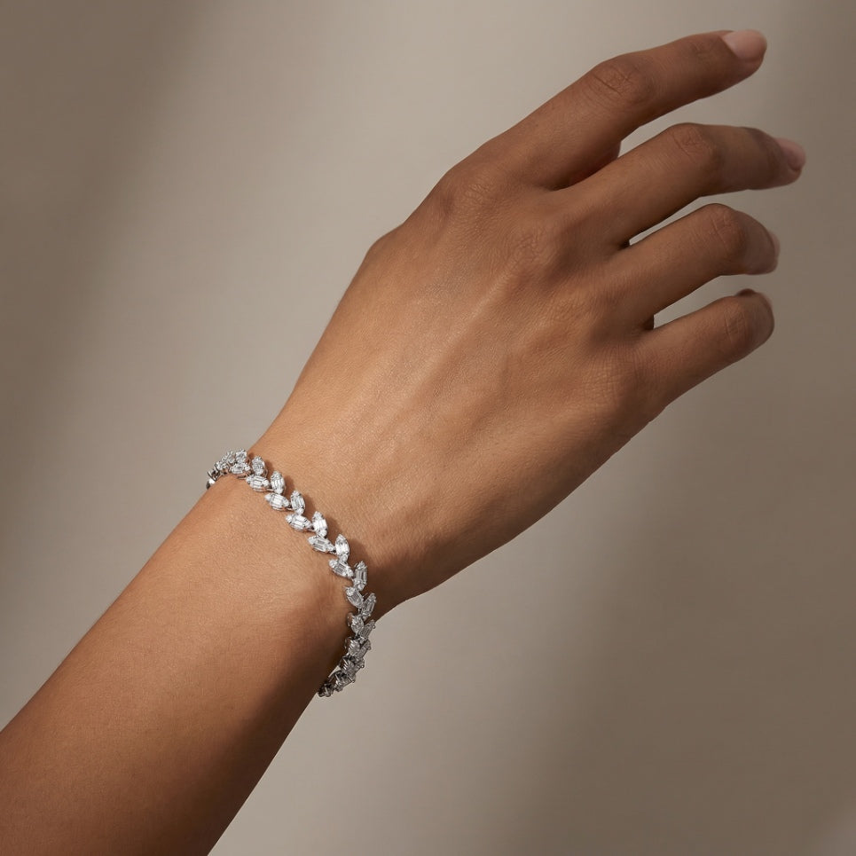 Marquise Leaf Bracelet