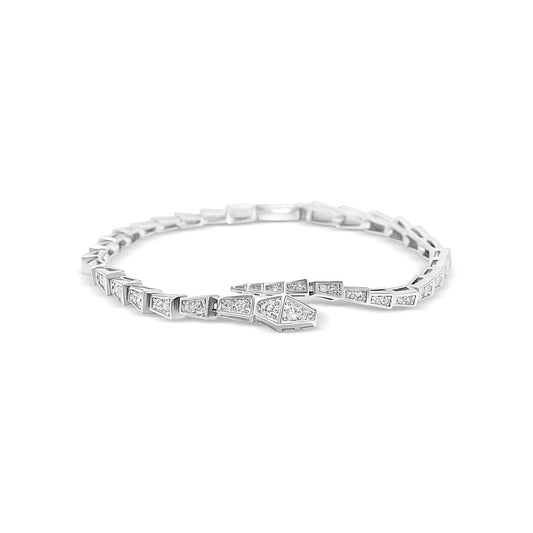 Elegant Snake Zircon Bracelet