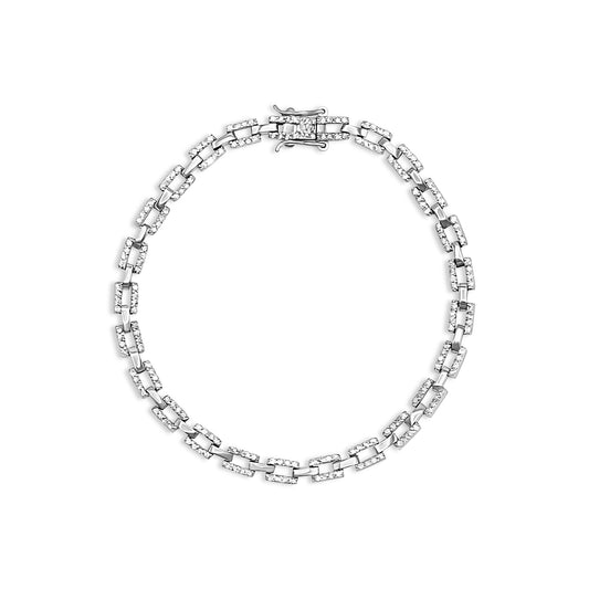 Zircon Bar Bracelet