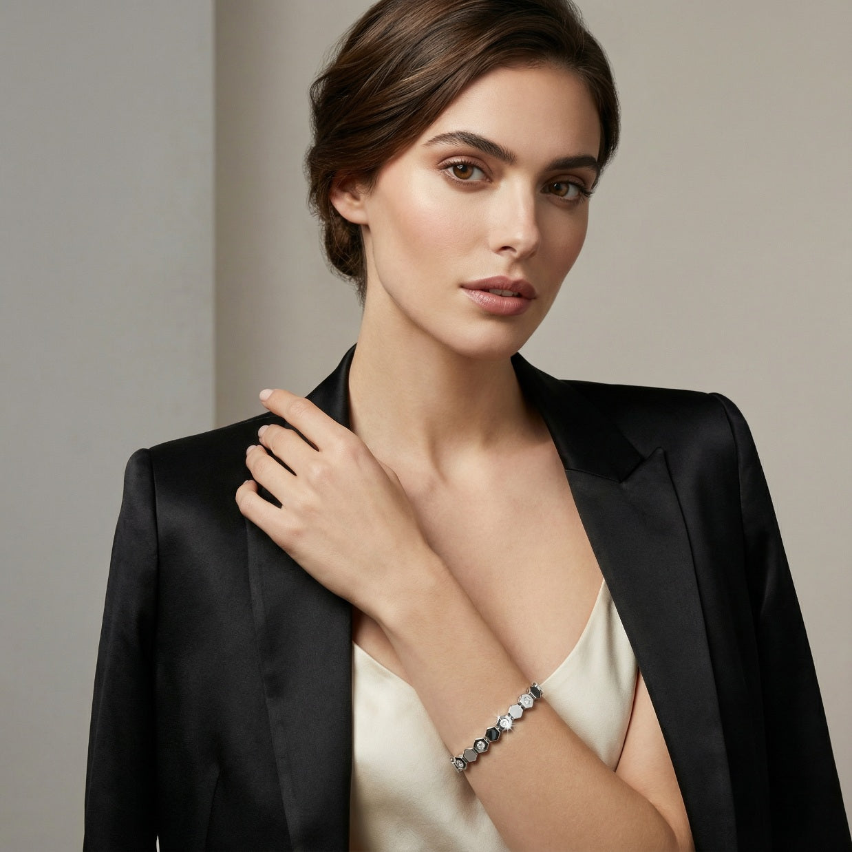 Honeycomb Sparkle Bracelet