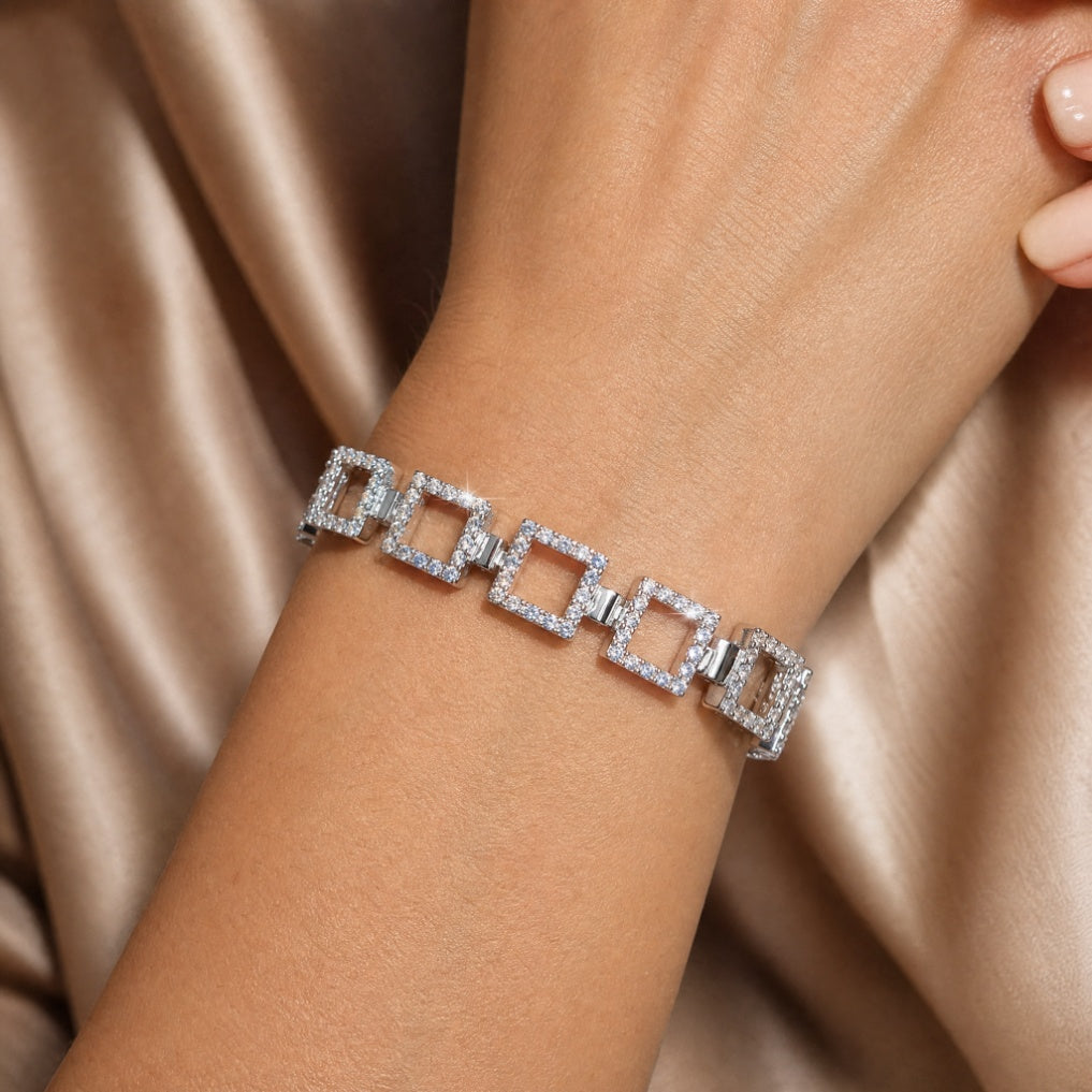 Modern Mosaic Bracelet