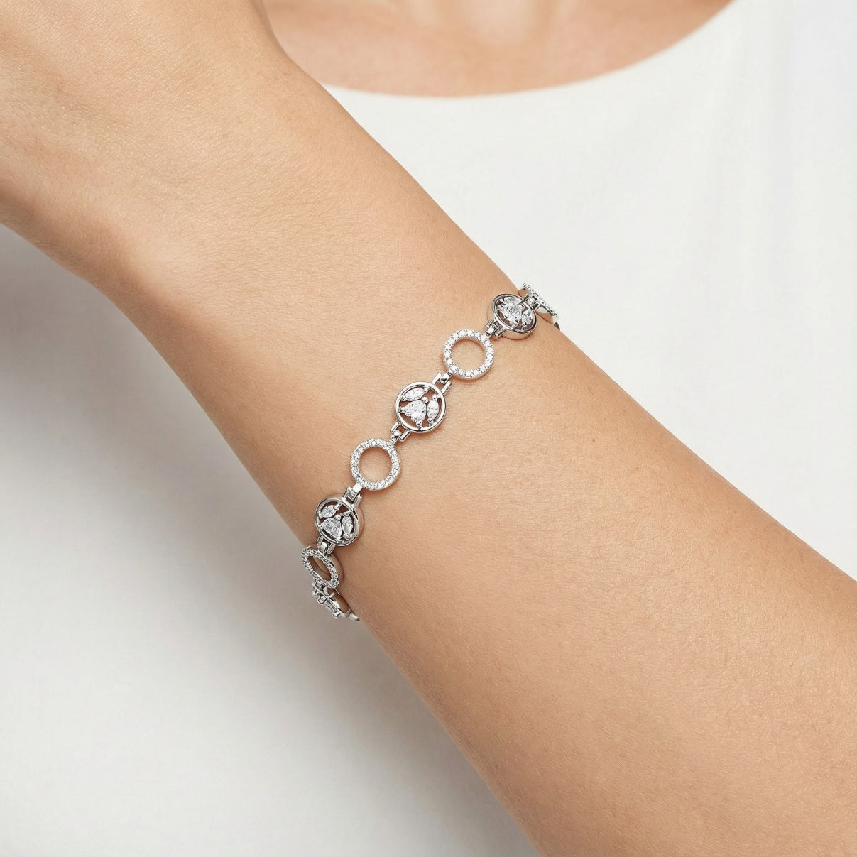 Radiant Circle Bracelet