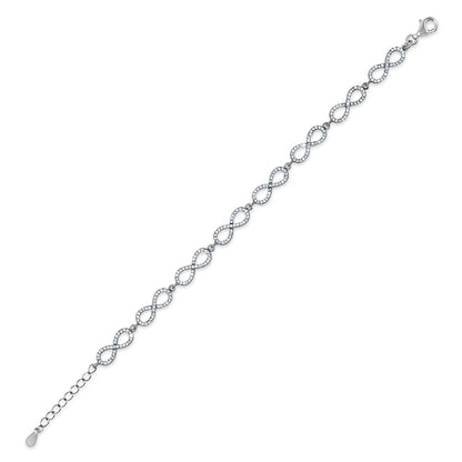 Infinity Pavé Bracelet