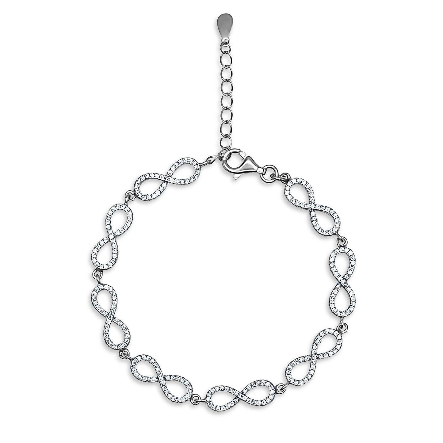 Infinity Pavé Bracelet