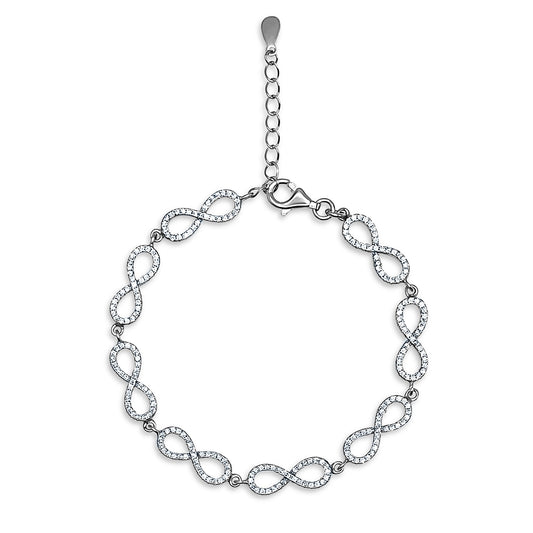 Infinity Pavé Bracelet