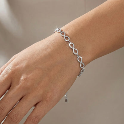 Infinity Pavé Bracelet