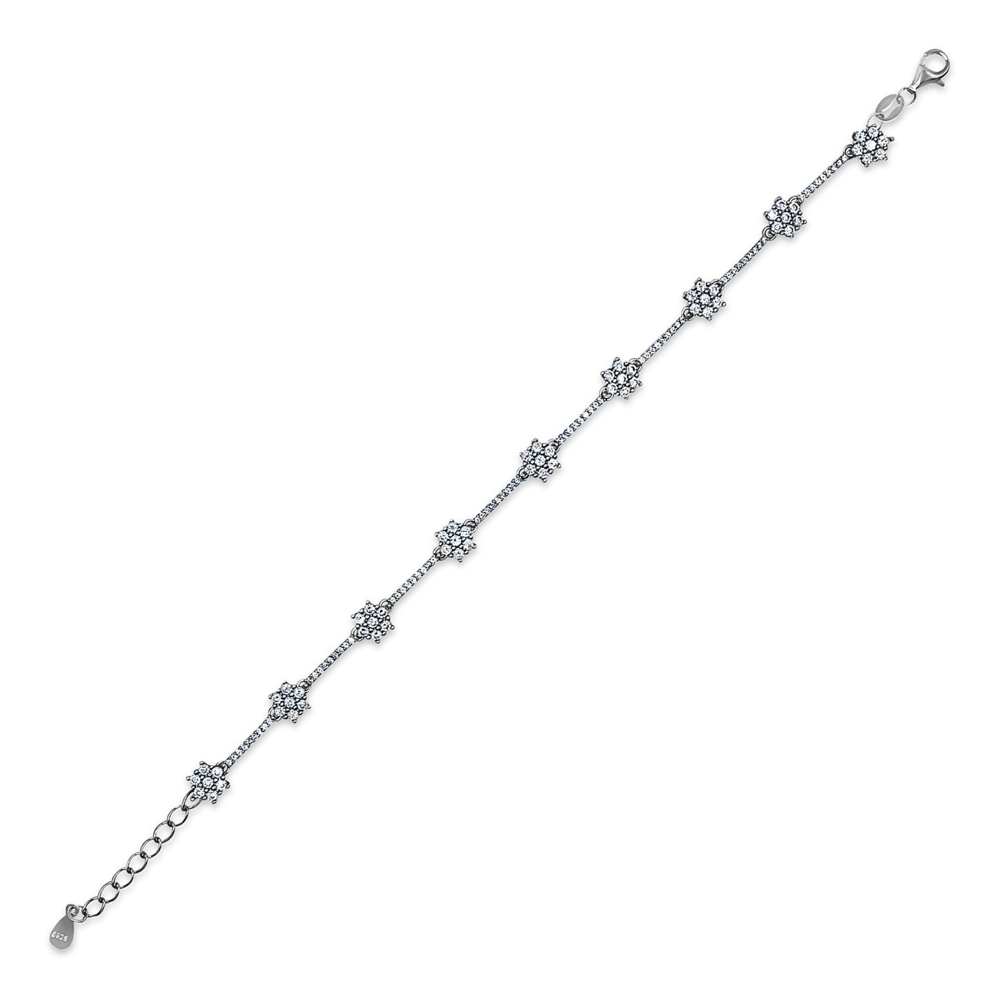 Floral Pavé Bracelet