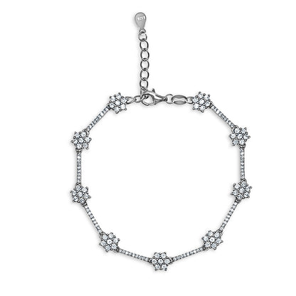 Floral Pavé Bracelet