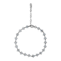 Triangle Pavé Link Bracelet image